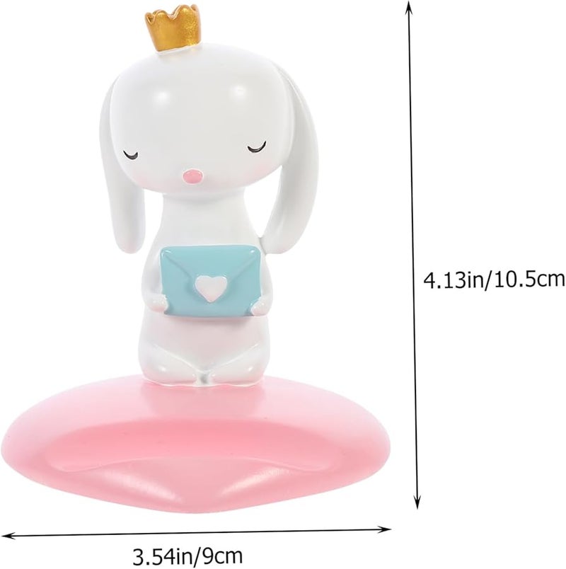Cartoon Rabbit Phone Stand Holder For Desktop Home Office Nightstand All Mobile Devices - Image 2